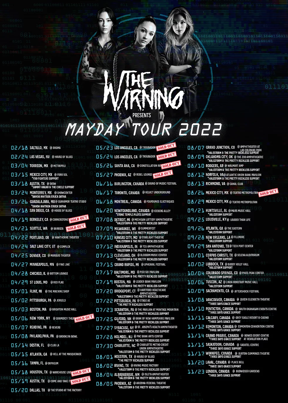 mayday tour